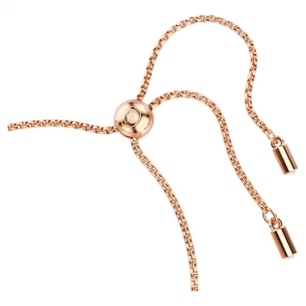 SWAROVSKI Imber Tennis bracelet Mixed round cuts, Pink, Rose gold-tone plated - Picture 6 of 12